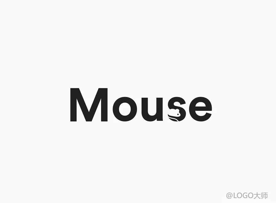 老鼠造型的logo設計(jì)方案
