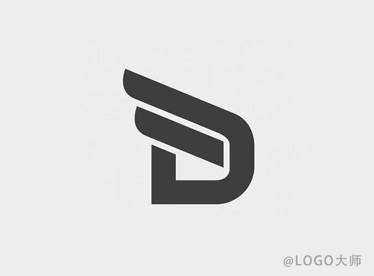 字母D的logo設計(jì)